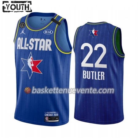 Maillot Basket Miami Heat Jimmy Butler 22 2020 All-Star Jordan Brand Bleu Swingman - Enfant